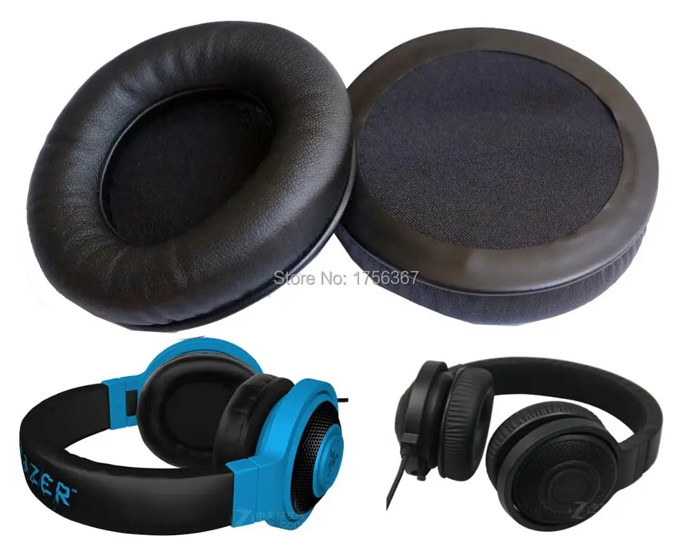 Ear pads replacement cover for Razer Kraken PRO Gaming headphones & Kraken 7.1 Chroma & Kraken Forged & Kraken headset earmuff
Ear pads replacement cover for Razer Kraken PRO Gaming headphones & Kraken 7.1 Chroma & Kraken Forged & Kraken headset earmuff
