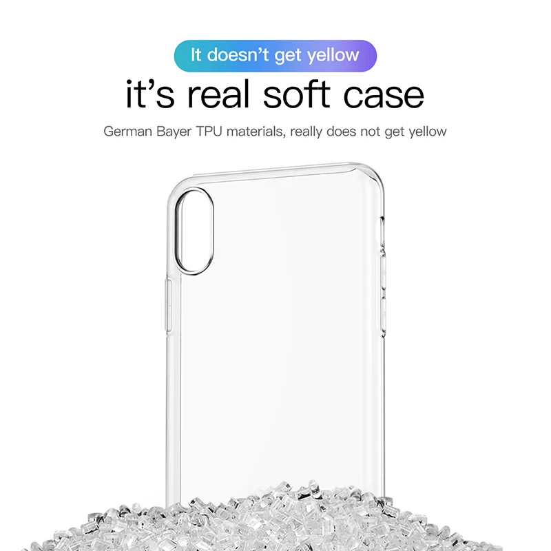Dirt-resistant Phone Case For iPhone 11 5 SE 12 XS MAX XR X 8 7 6 S Plus Capinhas Ultra Thin Clear Soft TPU Silicone Cover Coque
Dirt-resistant Phone Case For iPhone 11 5 SE 12 XS MAX XR X 8 7 6 S Plus Capinhas Ultra Thin Clear Soft TPU Silicone Cover Coque