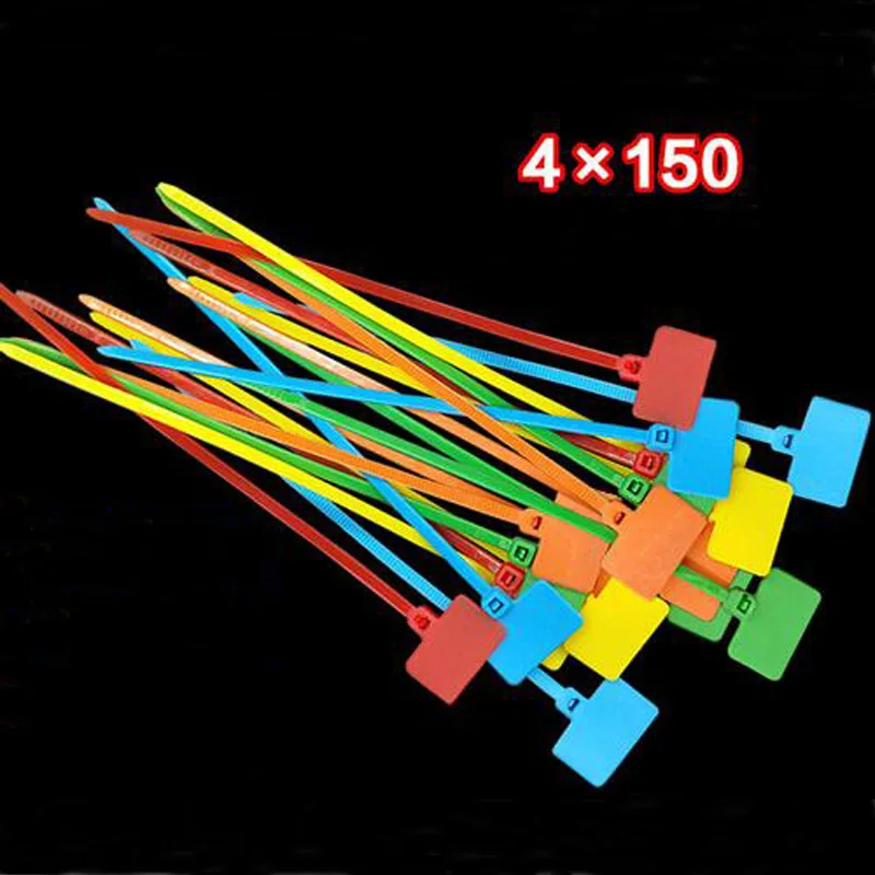 250PCS Color Nylon Band with Sign Red / Yellow / Blue / Green / Orange 4 * 150 Plastic Band
250PCS Color Nylon Band with Sign Red / Yellow / Blue / Green / Orange 4 * 150 Plastic Band