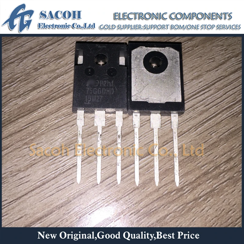 New Original 5PCS/Lot 75G60HD FGW75N60HD OR FGW75N60VD 75G60VD OR FGW75N60H 75G60H 75G60 75N60 TO-247 75A 600V Discrete IGBT
New Original 5PCS/Lot 75G60HD FGW75N60HD OR FGW75N60VD 75G60VD OR FGW75N60H 75G60H 75G60 75N60 TO-247 75A 600V Discrete IGBT