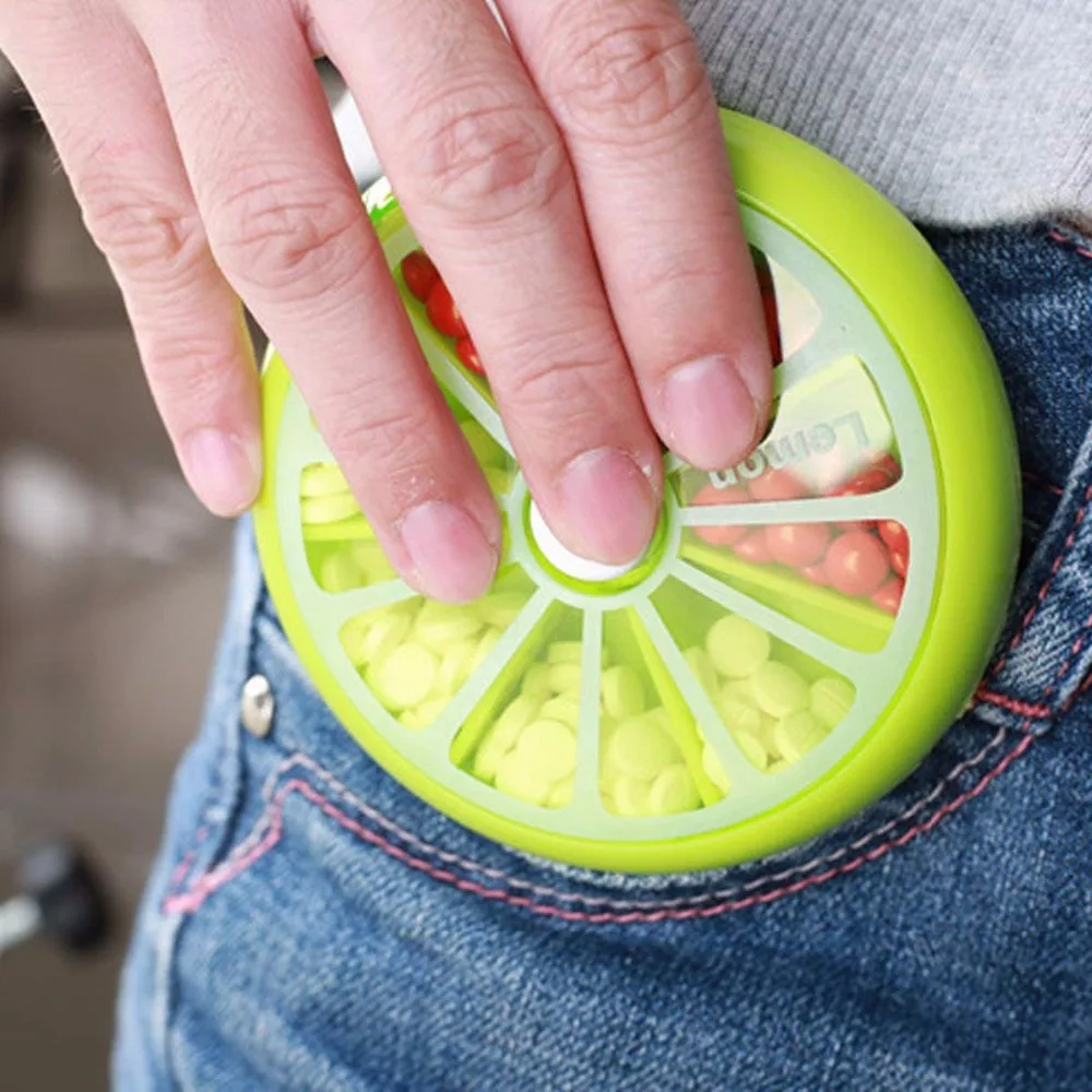 9CM Portable Travel Pill Case Weekly Rotate 7 Days Drugs Organizer Pills Dispenser Medicine Storage Container Pillbox Promotion
9CM Portable Travel Pill Case Weekly Rotate 7 Days Drugs Organizer Pills Dispenser Medicine Storage Container Pillbox Promotion