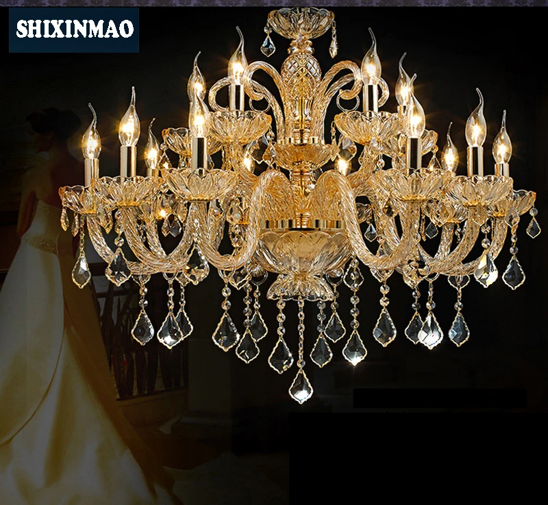SHIXNIMAO Crystal lamp free shipping luxury Crystal Chandelier Modern Design Crystal lamp
SHIXNIMAO Crystal lamp free shipping luxury Crystal Chandelier Modern Design Crystal lamp