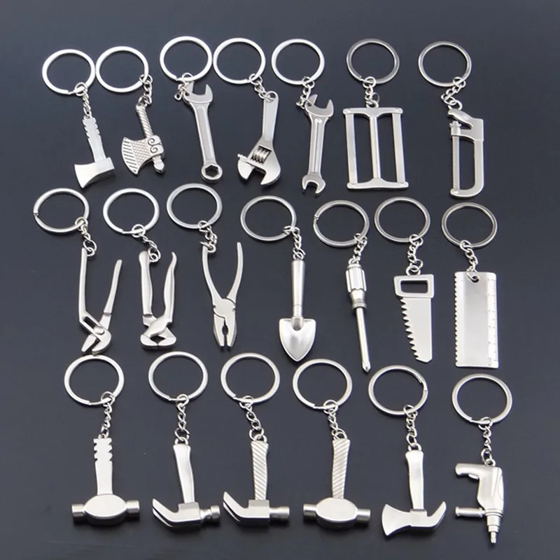 100pcs/lot Mini Metallic Tool Keychain Wrench Key Chain Spanner Keychains Drill Keyring Opener Key ring Maintain Car keychain
100pcs/lot Mini Metallic Tool Keychain Wrench Key Chain Spanner Keychains Drill Keyring Opener Key ring Maintain Car keychain
