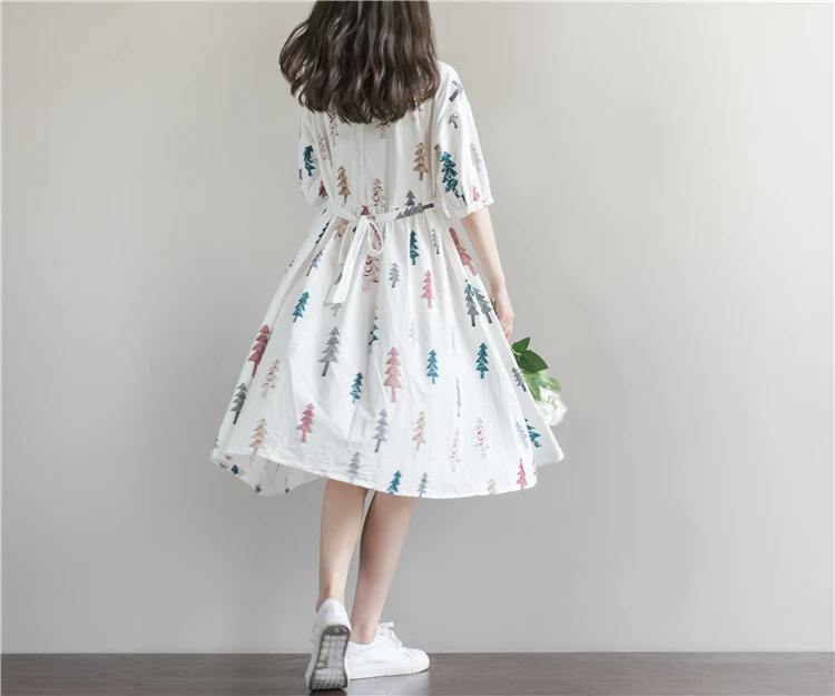 Maternity Clothes New Arrival Dresses for Pregnant Women Fashion Doll Collar Print Cotton Linen Losse Casual Pregnancy Dress
Maternity Clothes New Arrival Dresses for Pregnant Women Fashion Doll Collar Print Cotton Linen Losse Casual Pregnancy Dress