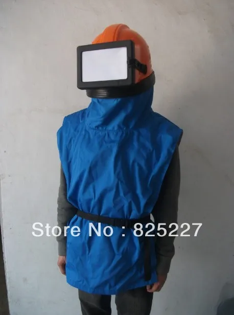 CE ABSSANDBLASTING RESPIRATOR SAFETY HELMET WITH CAPE HOSE AIR SUPPLIED SANDBLAST|safety toe military boots|helmet quick release bucklehelmet agv |