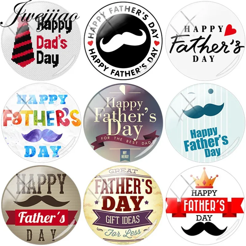JWEIJIAO DIY Dad's Day Gift Glass Cabochon Dome Happy Father's Day Letter Pictures Design For Bracelets Earrings Badge Charms
JWEIJIAO DIY Dad's Day Gift Glass Cabochon Dome Happy Father's Day Letter Pictures Design For Bracelets Earrings Badge Charms