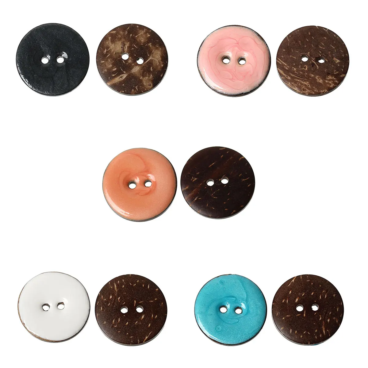 DoreenBeads Coconut Shell Sewing Buttons Scrapbooking Handmade Round 2 Holes Enamel Mixed Color 25mm(1")Dia,10PCs new
DoreenBeads Coconut Shell Sewing Buttons Scrapbooking Handmade Round 2 Holes Enamel Mixed Color 25mm(1")Dia,10PCs new
