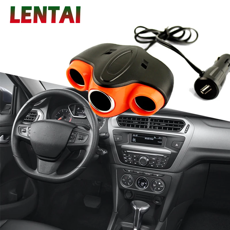 Автомобильный USB прикуриватель для Peugeot 3008 308 207 407 Nissan Juke X Trail Hyundai I30 Ix35 Accent Creta 1