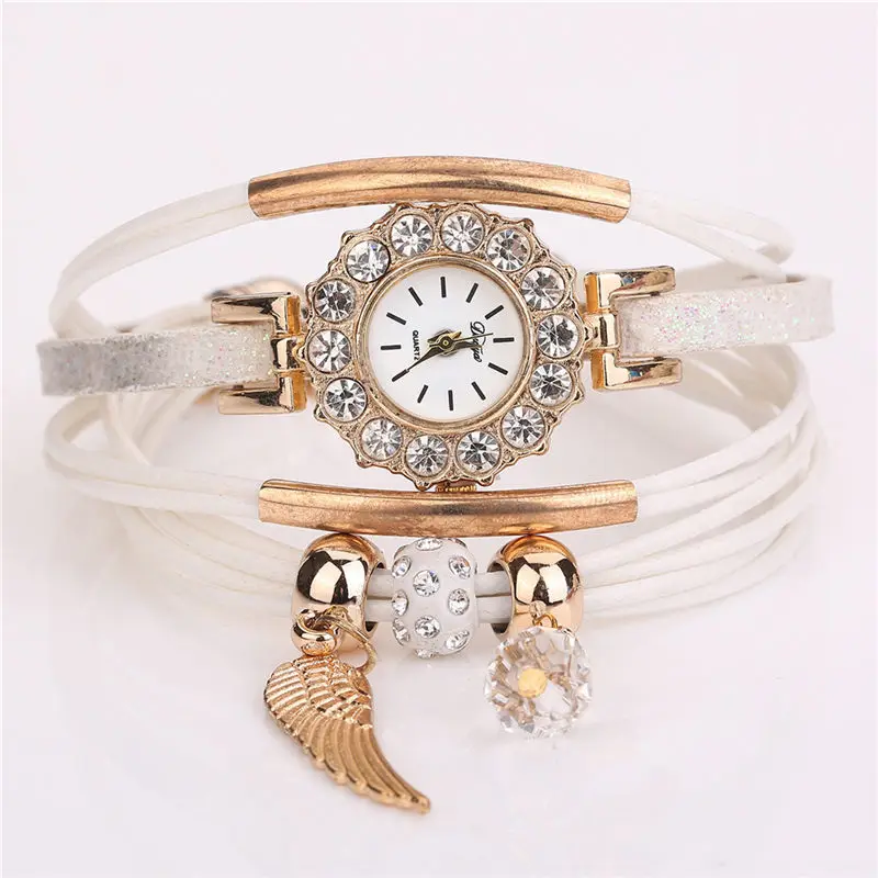 Women Quartz Wristwatch Fashion Ladies Dress Leather Band Women Bracelet Casual Flower Gemstone Watch Relogio Feminino 2018 #C
Women Quartz Wristwatch Fashion Ladies Dress Leather Band Women Bracelet Casual Flower Gemstone Watch Relogio Feminino 2018 #C