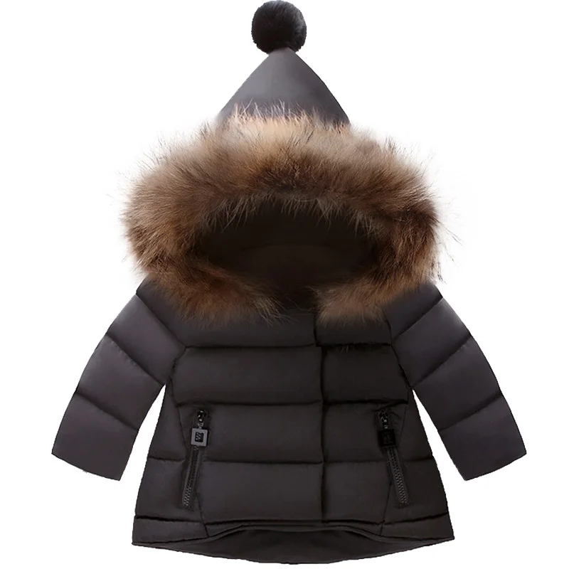Fashion Baby Boys Girls Winter Warm Fur Hooded Down Coats Outerwear 1-5 Yrs Thick Children Jacket Outerwear Boys Girls Clothes
Fashion Baby Boys Girls Winter Warm Fur Hooded Down Coats Outerwear 1-5 Yrs Thick Children Jacket Outerwear Boys Girls Clothes