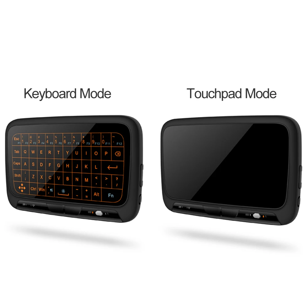 Mini H18+ 2.4GHz Wireless Keyboard Touchpad Touchpad Usb Color Three Levels Of Backlight Air Mouse With Built-in Lithium Battery
Mini H18+ 2.4GHz Wireless Keyboard Touchpad Touchpad Usb Color Three Levels Of Backlight Air Mouse With Built-in Lithium Battery