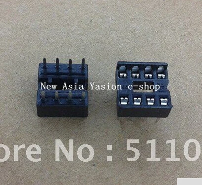 10 шт. 8 контактный разъем IC DIP адаптер 2 54 мм контактов ic IC|ic socket|ic dipdip socket |