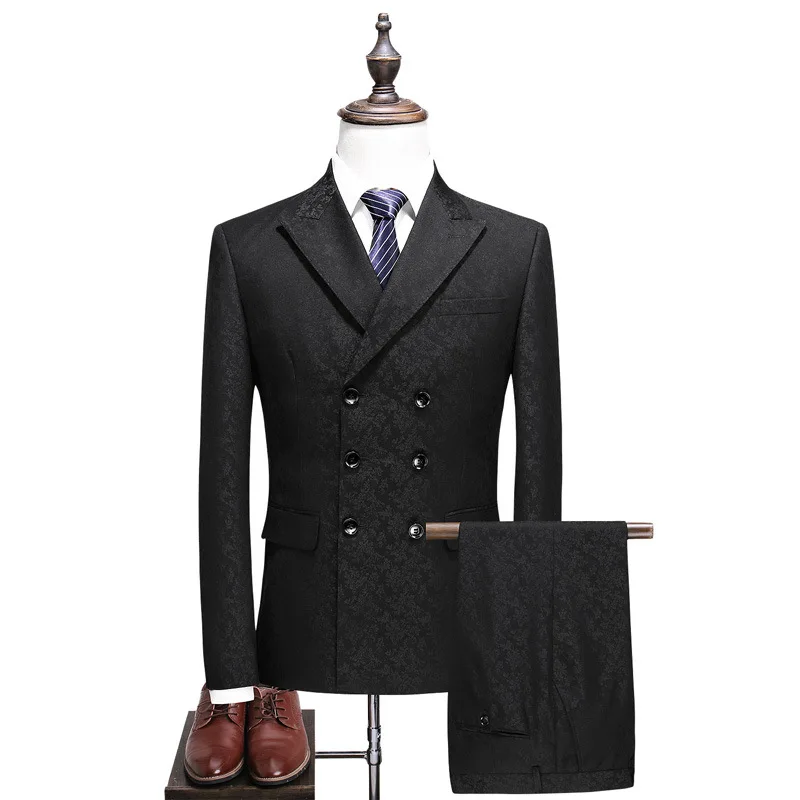 Men's suit men's spring and autumn new business casual suit three-piece suit (jacket + pants + vest) men's fashion party dress
Men's suit men's spring and autumn new business casual suit three-piece suit (jacket + pants + vest) men's fashion party dress