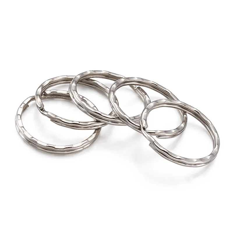 200pcs Iron Ring Key Clasp Findings Split Ring for Jewelry Making Car Key Key Chain Silver Color 25x1.5mm
200pcs Iron Ring Key Clasp Findings Split Ring for Jewelry Making Car Key Key Chain Silver Color 25x1.5mm