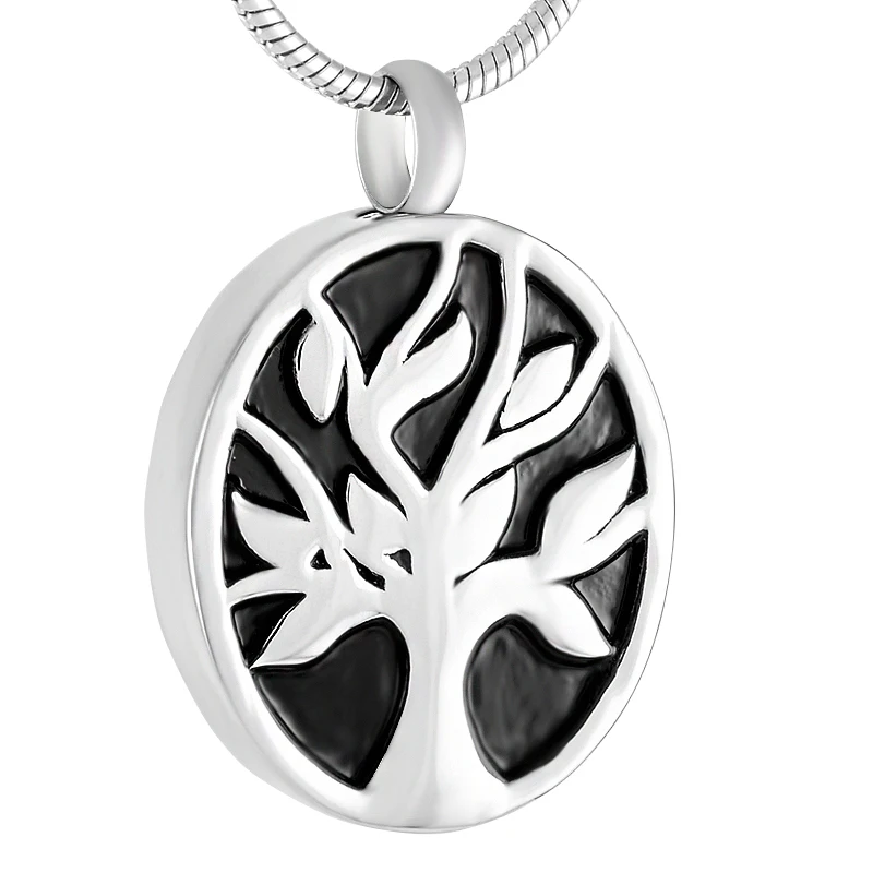 IJD9421 Free Engraving- Oval Stainless Steel Memorial Urn Jewelry - Tree of Life Cremation Keepsake Necklace For Ashes
IJD9421 Free Engraving- Oval Stainless Steel Memorial Urn Jewelry - Tree of Life Cremation Keepsake Necklace For Ashes