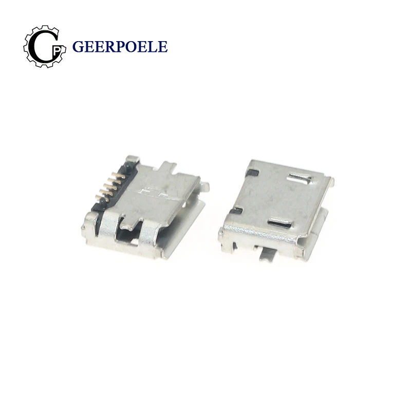 SMT 5 Pin 30V 1.5A Micro USB Connector Female Flat/Warp Edge Port Jack Tail Plug Socket Electric Terminals
SMT 5 Pin 30V 1.5A Micro USB Connector Female Flat/Warp Edge Port Jack Tail Plug Socket Electric Terminals