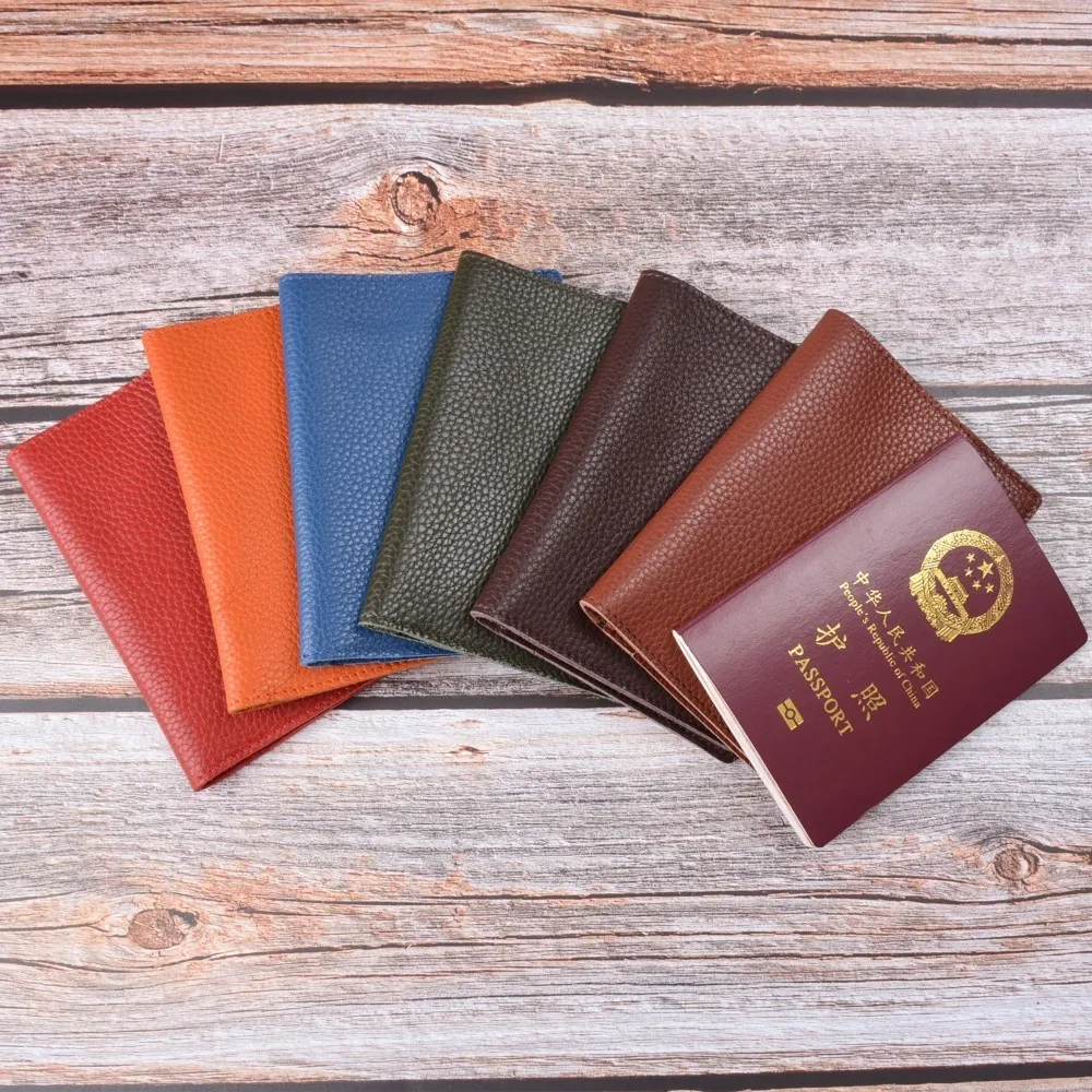 New Arrivals Genuine Pebble Grain Leather Passport Cover Solid Credit ID Card Case Holder Business Unisex Travel Wallet
New Arrivals Genuine Pebble Grain Leather Passport Cover Solid Credit ID Card Case Holder Business Unisex Travel Wallet