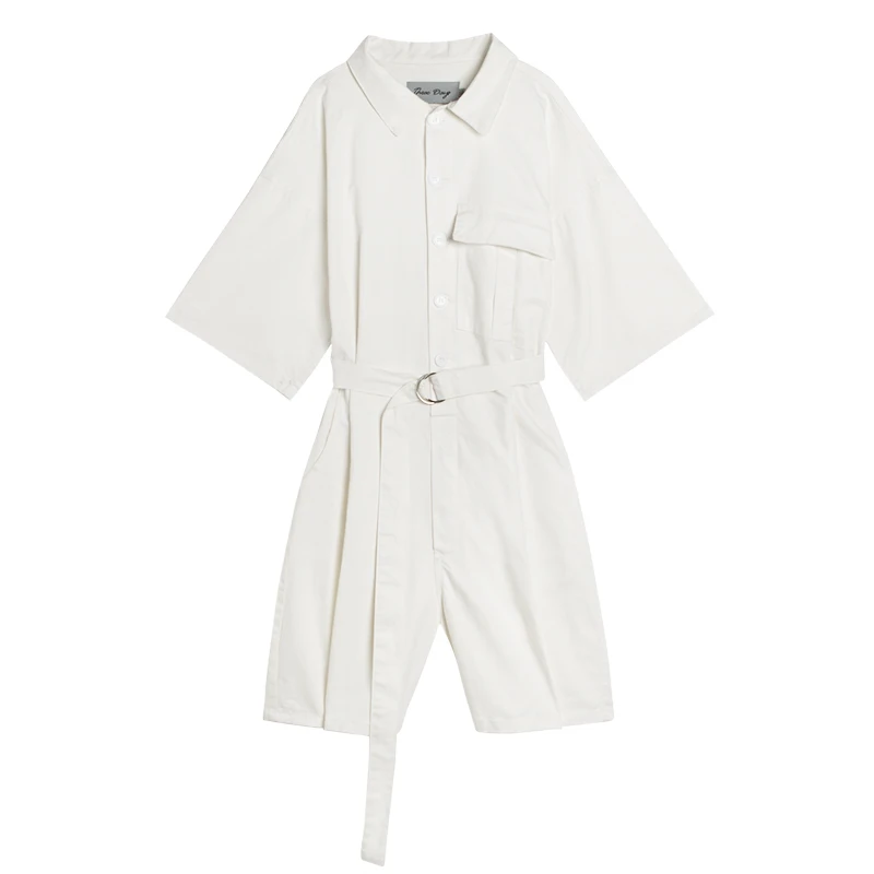 M-XXL!! Summer designer tooling jumpsuit shorts tide brand men's Korean version of the loose waist piece five pants.
M-XXL!! Summer designer tooling jumpsuit shorts tide brand men's Korean version of the loose waist piece five pants.