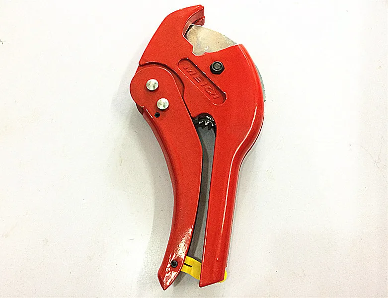 42mm Aluminum Alloy Handle Cut Ratchet Plumbing Pipe Plastic Tubing Hose Cutter PE PVC Water Tube Tool PPR Aluminum Scissor
42mm Aluminum Alloy Handle Cut Ratchet Plumbing Pipe Plastic Tubing Hose Cutter PE PVC Water Tube Tool PPR Aluminum Scissor