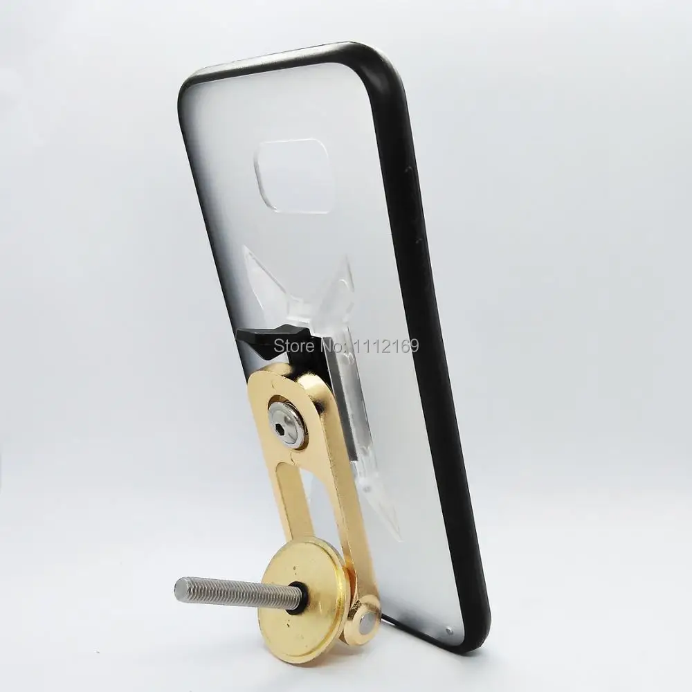 Stem Cap Bicycle Mount Phone Holder Aluminum Alloy Bike Mount with ClipGrip TPU PC Case and Wrench for Galaxy S7/S7 Edge
Stem Cap Bicycle Mount Phone Holder Aluminum Alloy Bike Mount with ClipGrip TPU PC Case and Wrench for Galaxy S7/S7 Edge