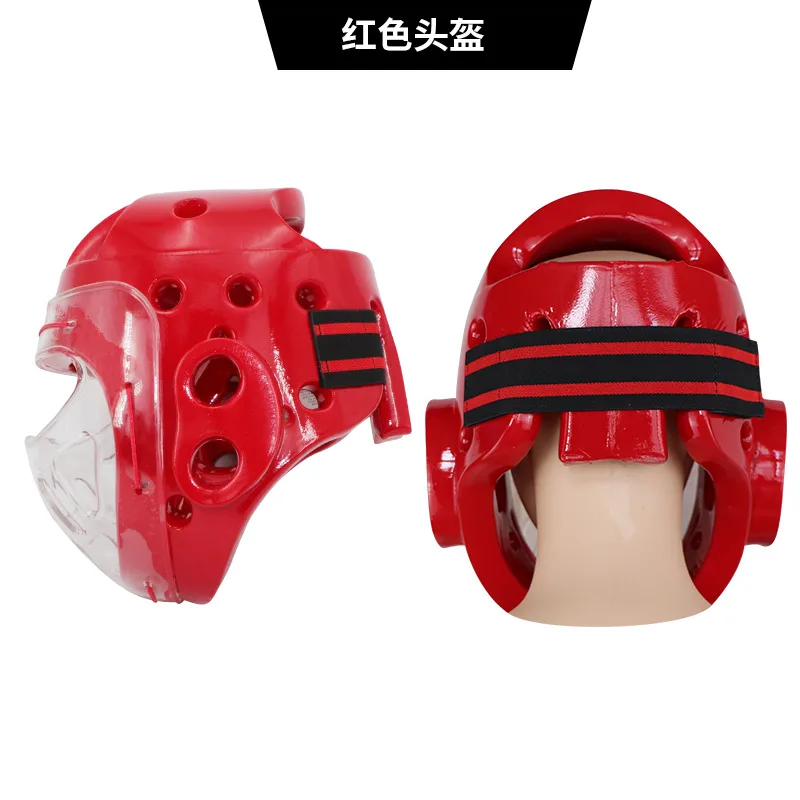 Шлем для тхэквондо Sanda защита головы кикбоксинга головного убора спарринг