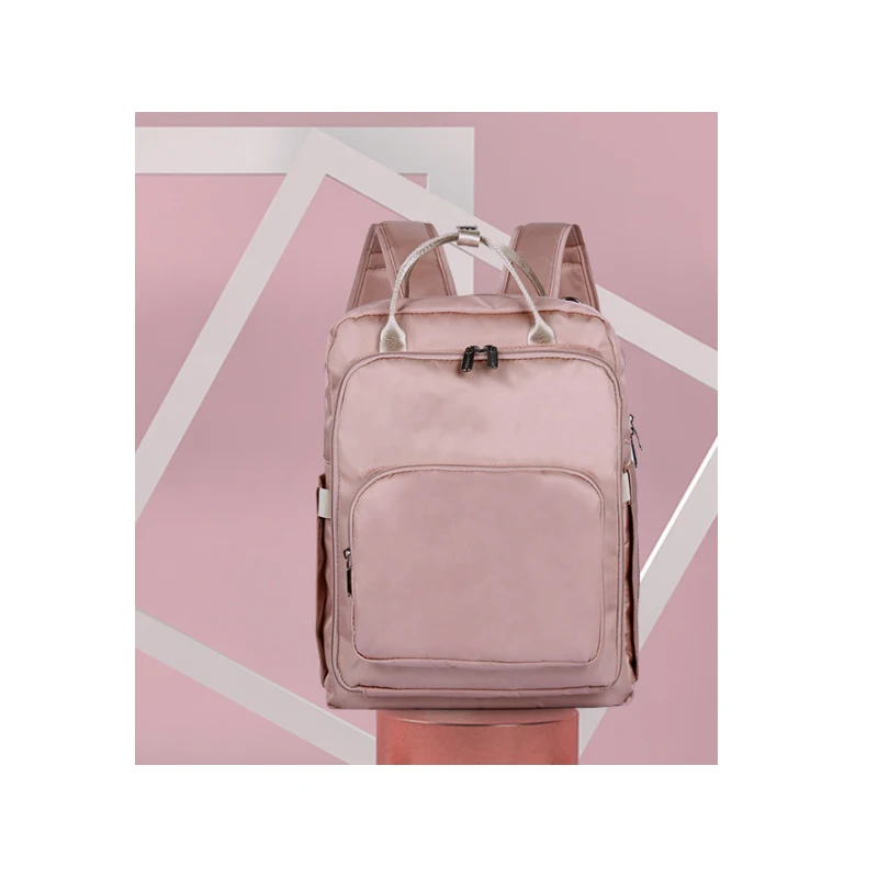 New Solid Color Fashion Mummy Bag Large Capacity Outing Waterproof Travel Backpack Multifunctional Baby Diaper Bag Nursing Bag
New Solid Color Fashion Mummy Bag Large Capacity Outing Waterproof Travel Backpack Multifunctional Baby Diaper Bag Nursing Bag