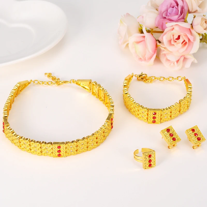 gold ethnic necklace african chokers necklace bracelet earring ring sets crystal habesha bridal wedding jewelry party women gift
gold ethnic necklace african chokers necklace bracelet earring ring sets crystal habesha bridal wedding jewelry party women gift