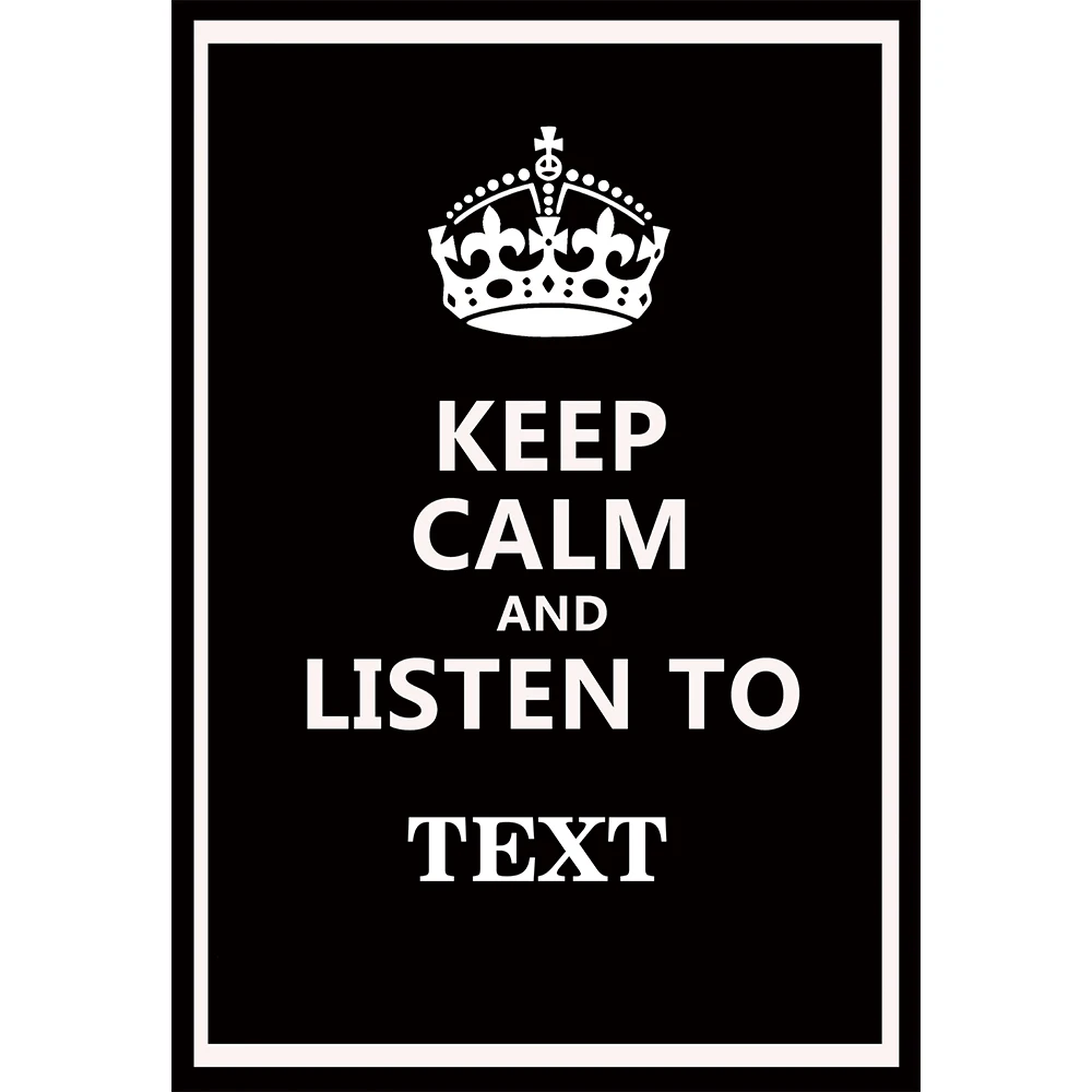 Keep Calm And Listen To Decorative Outdoor And Indoor Flags 100% Polyester Custom Personalized Garden Flags Banner Home Flag
Keep Calm And Listen To Decorative Outdoor And Indoor Flags 100% Polyester Custom Personalized Garden Flags Banner Home Flag