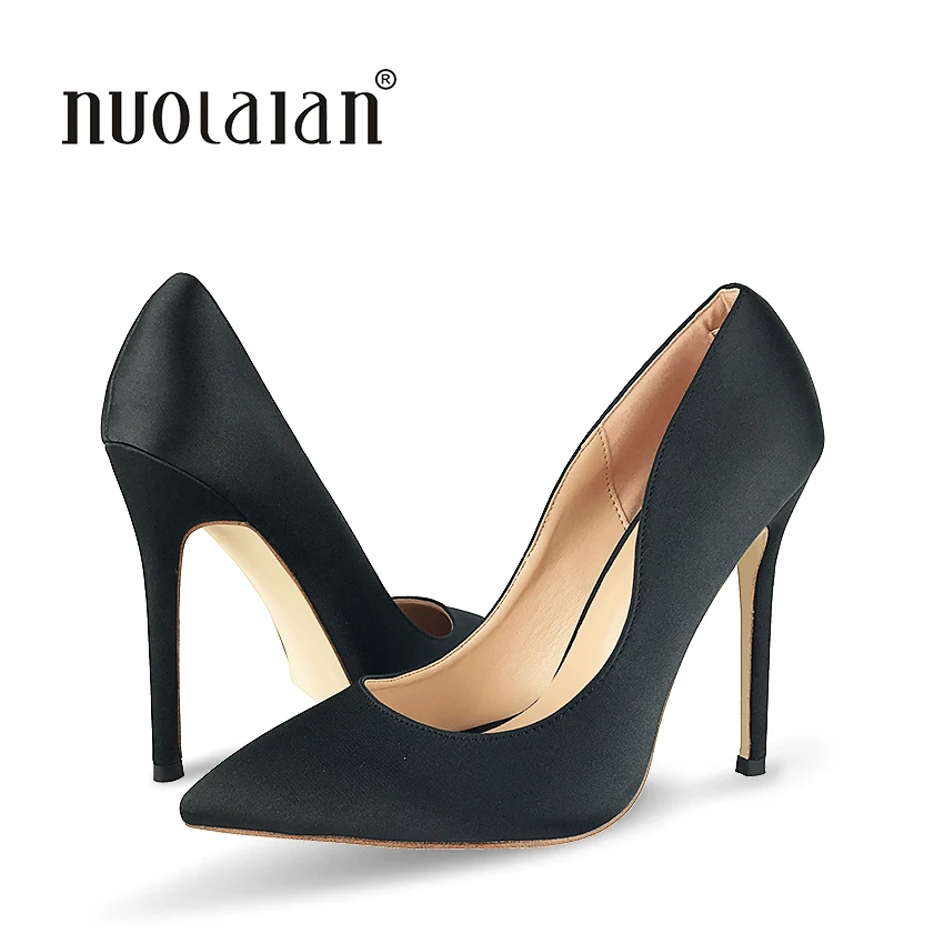 2018 Fashion Pointed Toe Classical Design Women Pumps 12CM Sexy High Heels Female Black Formal Dress Wedding Shoes Woman
2018 Fashion Pointed Toe Classical Design Women Pumps 12CM Sexy High Heels Female Black Formal Dress Wedding Shoes Woman