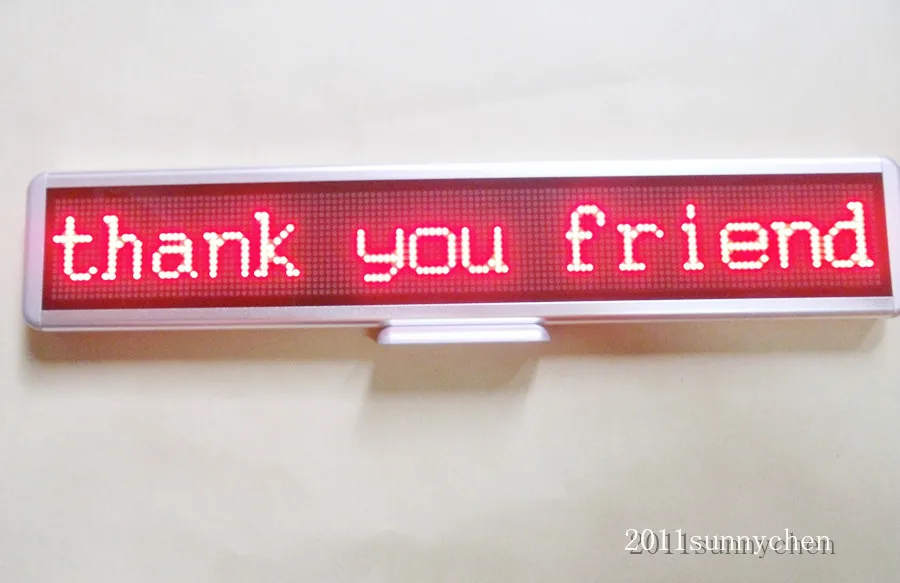 21"x4" Red Programmable LED Moving Scrolling Message Display Sign Indoor Board
21"x4" Red Programmable LED Moving Scrolling Message Display Sign Indoor Board
