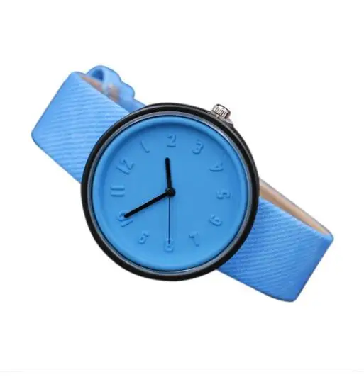Кварцевые наручные часы Reloj унисекс простые модные роскошные женские холщовые с