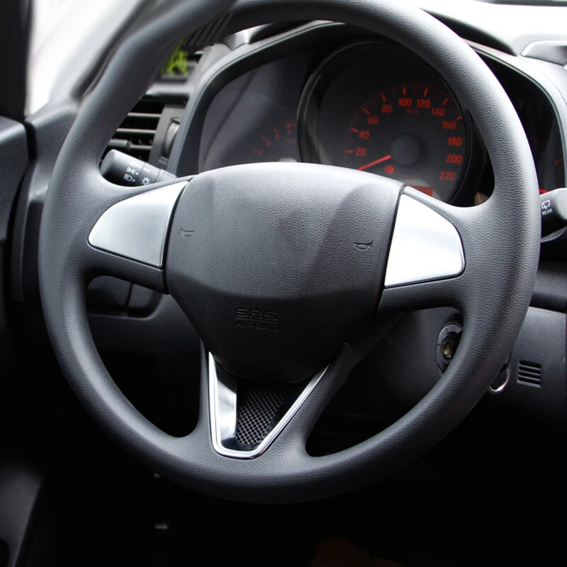 For Honda FIT JAZZ accessories 2014-2016 ABS Matte /Carbon Fibre Car Steering wheel Button frame Panel cover trim styling 3pcs
For Honda FIT JAZZ accessories 2014-2016 ABS Matte /Carbon Fibre Car Steering wheel Button frame Panel cover trim styling 3pcs