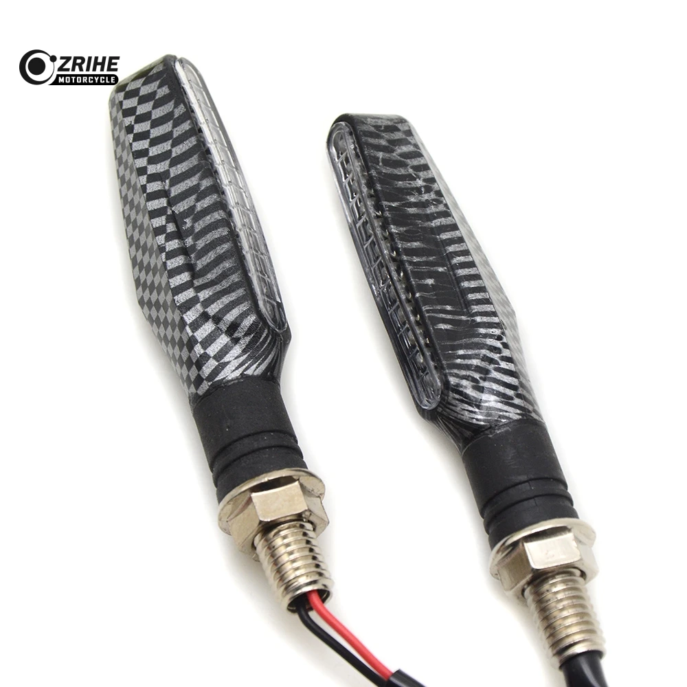 For Honda CB1000R CB1100 CB599 / CB600 HORNET CB600F Universal Motorcycle 38v LED Flexible Turn Signal Indicator Amber Light
For Honda CB1000R CB1100 CB599 / CB600 HORNET CB600F Universal Motorcycle 38v LED Flexible Turn Signal Indicator Amber Light