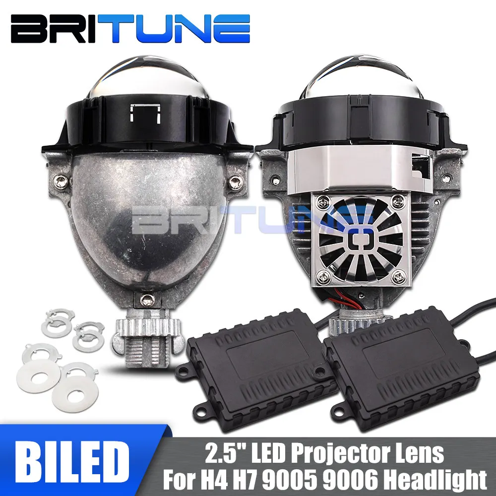 Headlight Lenses Bi-LED Lens 2.5 LED Projector Angel Eyes Diode Lamps For H7 H4 H1 9005 9006 Car Lights Accessories Retrofit DIY
Headlight Lenses Bi-LED Lens 2.5 LED Projector Angel Eyes Diode Lamps For H7 H4 H1 9005 9006 Car Lights Accessories Retrofit DIY