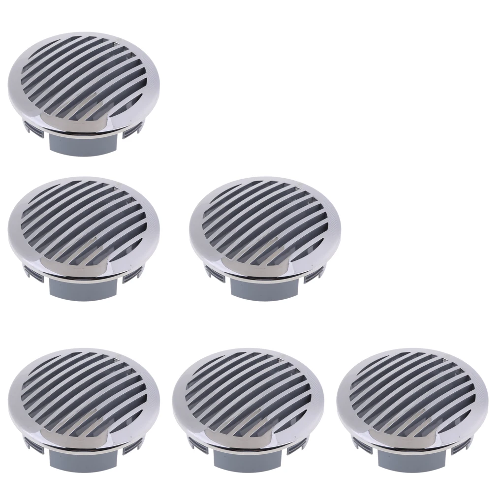 6 Pieces 4'' RV Marine Boat Marine-Grade 316 Stainless Steel Air Flow Vent 81933SS-HP
6 Pieces 4'' RV Marine Boat Marine-Grade 316 Stainless Steel Air Flow Vent 81933SS-HP
