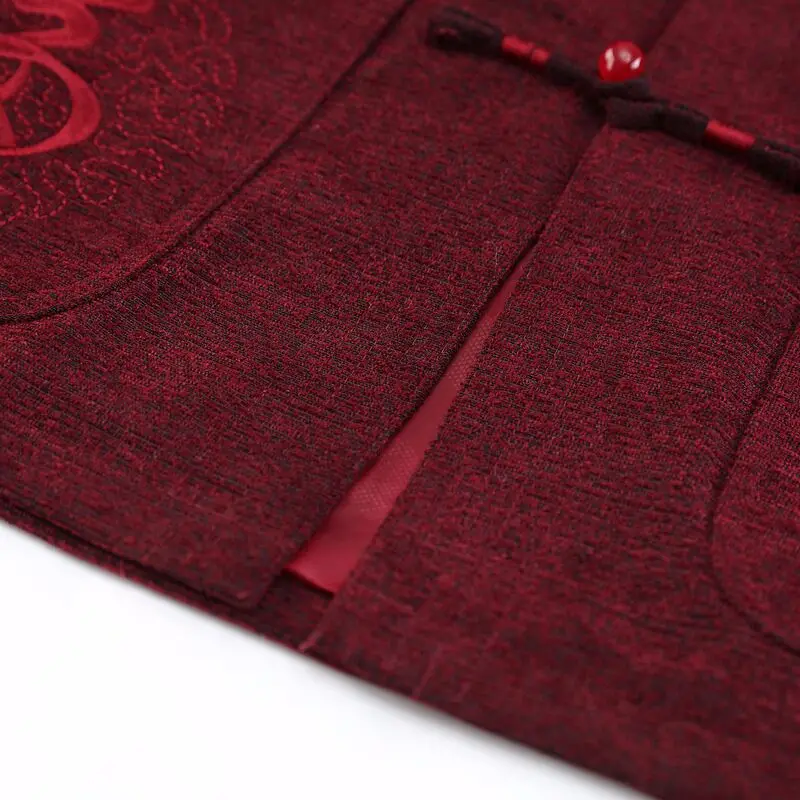 Burgundy Men's Jacket Long sleeve Coat Classic Chinese Style Outerwear Tang Clothing hombre chaqueta Size M L XL XXL XXXL Yu33
Burgundy Men's Jacket Long sleeve Coat Classic Chinese Style Outerwear Tang Clothing hombre chaqueta Size M L XL XXL XXXL Yu33