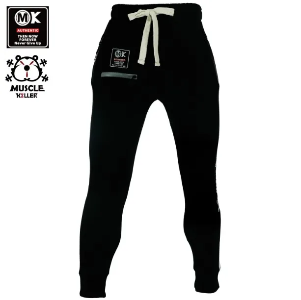 VSZAP fighting exercise plus velvet autumn and winter warm sports pants MMA leisure wulin wind fitness running man |