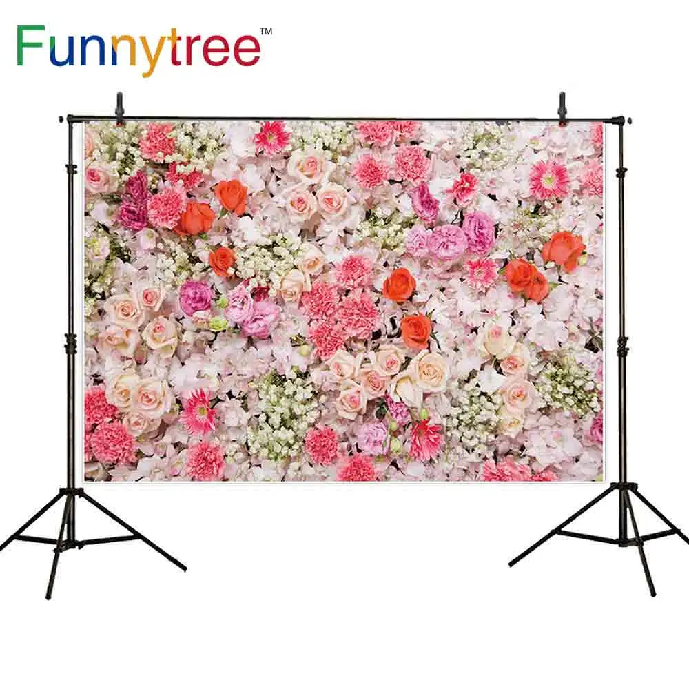 Funnytree photography backdrops flowers colors rose nature romantic celebration Valentine's Day real background photocall
Funnytree photography backdrops flowers colors rose nature romantic celebration Valentine's Day real background photocall