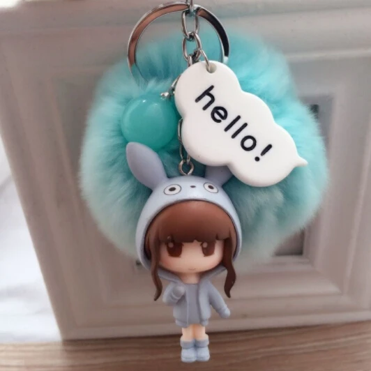 Newest Design Cute Girl 8CM Real Rabbit Fur Ball Pom Pom Key Chain Key Ring for Bag Car Key Hanger Decoration
Newest Design Cute Girl 8CM Real Rabbit Fur Ball Pom Pom Key Chain Key Ring for Bag Car Key Hanger Decoration