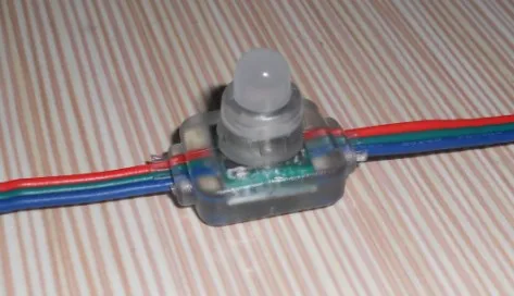 Вход 12 в пост. Тока WS2811 pixel node 100 шт. a string Тип литья под давлением|molding trim|molding