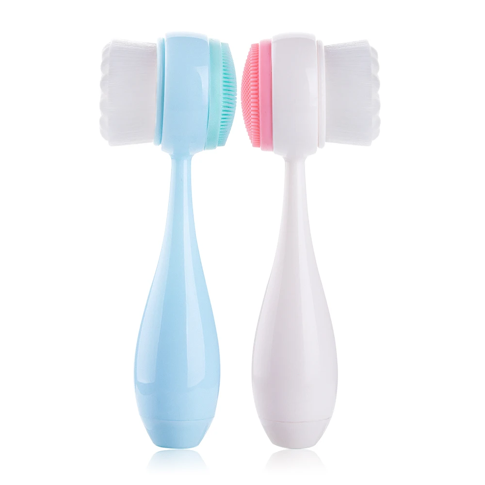 RANCAI Silicone Facial Cleanser Brush Double Side Portable Face Cleaning Bowling Massage Face Washing Product Skin Care Tool
RANCAI Silicone Facial Cleanser Brush Double Side Portable Face Cleaning Bowling Massage Face Washing Product Skin Care Tool