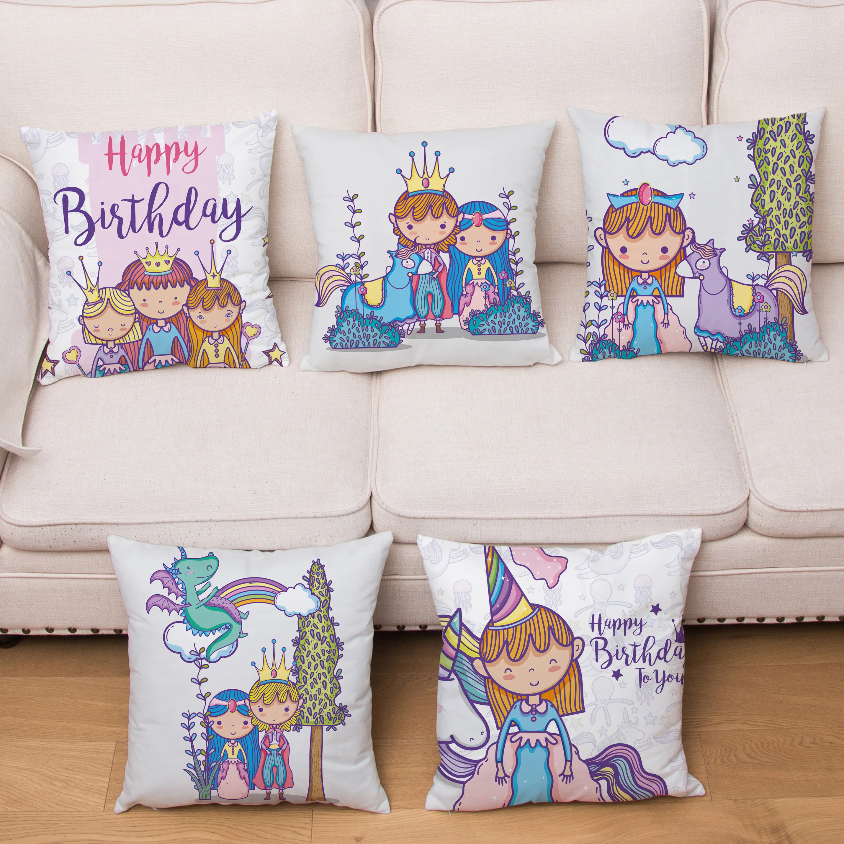 Super Soft Short Plush Cushion Cover Cute Children Princess Girls Print Pillow Covers 45*45 Pillows Cases Home Decor Pillowcase
Super Soft Short Plush Cushion Cover Cute Children Princess Girls Print Pillow Covers 45*45 Pillows Cases Home Decor Pillowcase