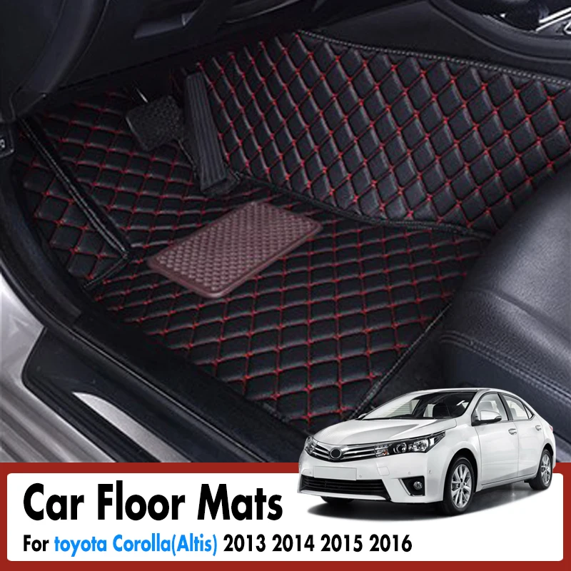 Автомобильные коврики для toyota Corolla (Altis) 2013 2014 2015 2016 правый руль/левый руль
