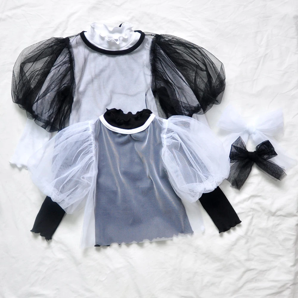 chifuna Baby Girls T-shirts 2pcs New Cool Girls Full Sleeve Solid Tops + Puff Sleeve Mesh Tops Kids Princess T Shirts
chifuna Baby Girls T-shirts 2pcs New Cool Girls Full Sleeve Solid Tops + Puff Sleeve Mesh Tops Kids Princess T Shirts