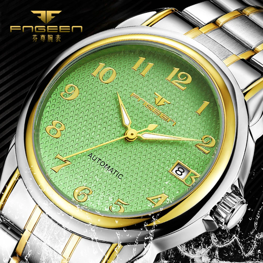 2020 Brand FNGEEN Military Men's Watch Steel Waterproof Date Male Clock Hour Tourbillon Self Wind Automatic Mechanical Watches
2020 Brand FNGEEN Military Men's Watch Steel Waterproof Date Male Clock Hour Tourbillon Self Wind Automatic Mechanical Watches