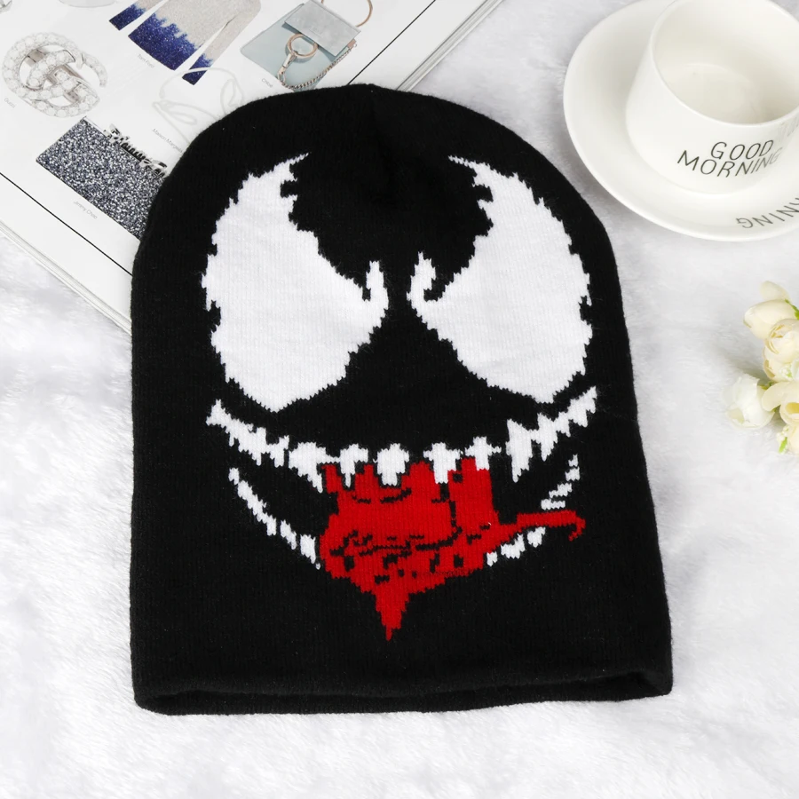 Sci-fi Movie Venoms Winter Warm Hat for Women Elastic Cotton Beanie Fashion Beanies for Teens
Sci-fi Movie Venoms Winter Warm Hat for Women Elastic Cotton Beanie Fashion Beanies for Teens