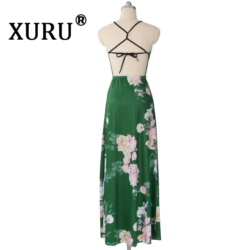 XURU Summer New Women's Jumpsuit Sexy Deep V-neck Printed Strap Nude Back Jumpsuit Green Blue Burgundy Jumpsuit
XURU Summer New Women's Jumpsuit Sexy Deep V-neck Printed Strap Nude Back Jumpsuit Green Blue Burgundy Jumpsuit