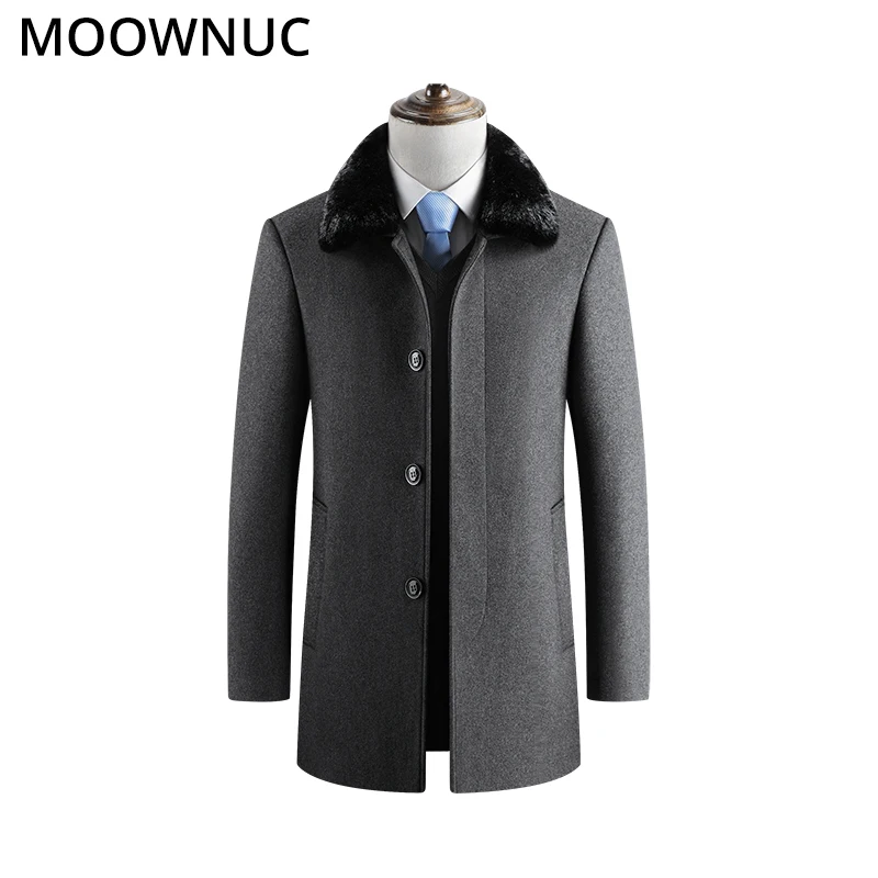 Woollen Overcoat Warm Male Wool Winter Autumn Men Coat Fashion Blends Brand Clothing Men's Coat MOOWNUC Thick Business Casual
Woollen Overcoat Warm Male Wool Winter Autumn Men Coat Fashion Blends Brand Clothing Men's Coat MOOWNUC Thick Business Casual