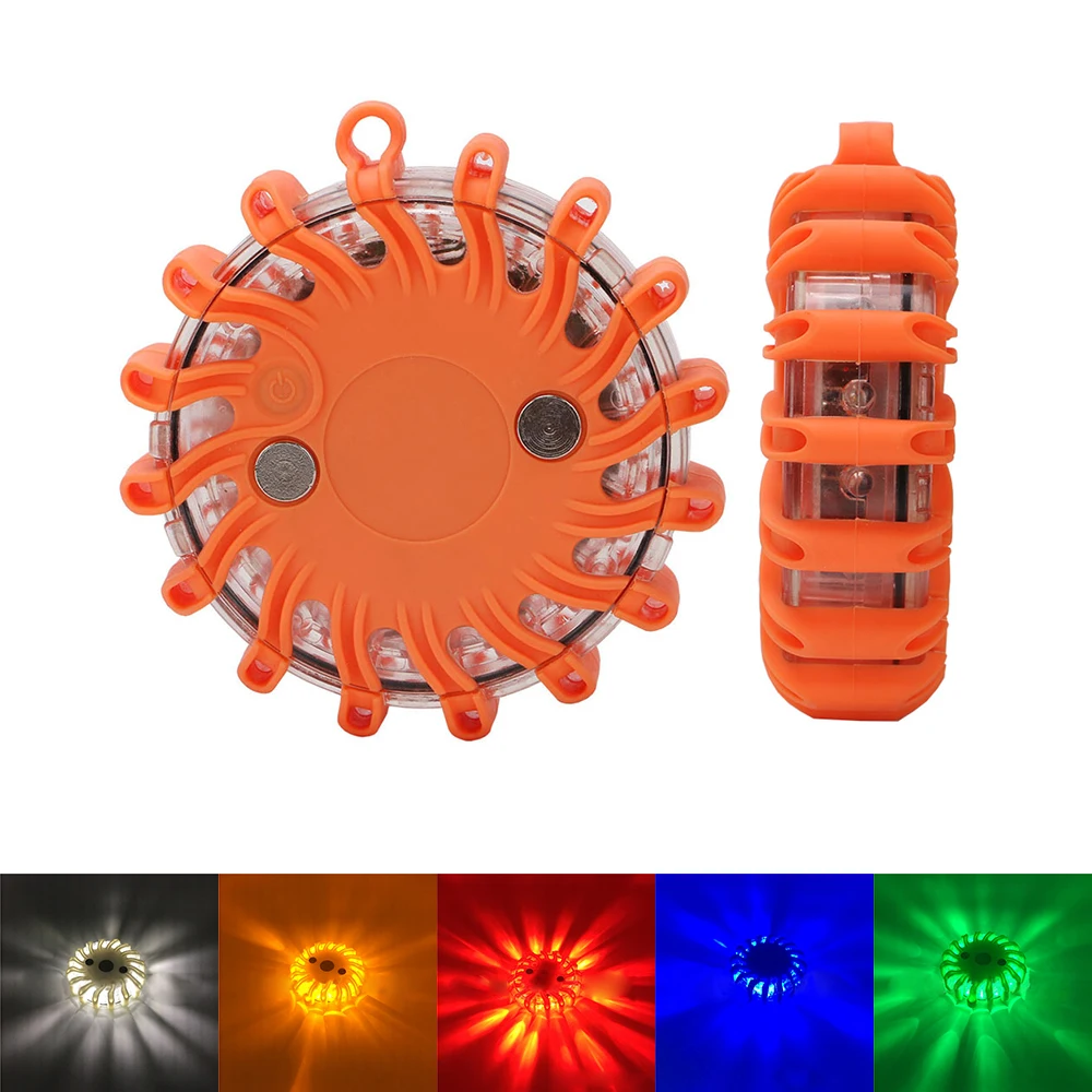 Super Bright 16 LED Round Warning Beacon Emergency Strobe Flashing Lights Car Roof Police Lightbar Road Safety Light Magnetic
Super Bright 16 LED Round Warning Beacon Emergency Strobe Flashing Lights Car Roof Police Lightbar Road Safety Light Magnetic