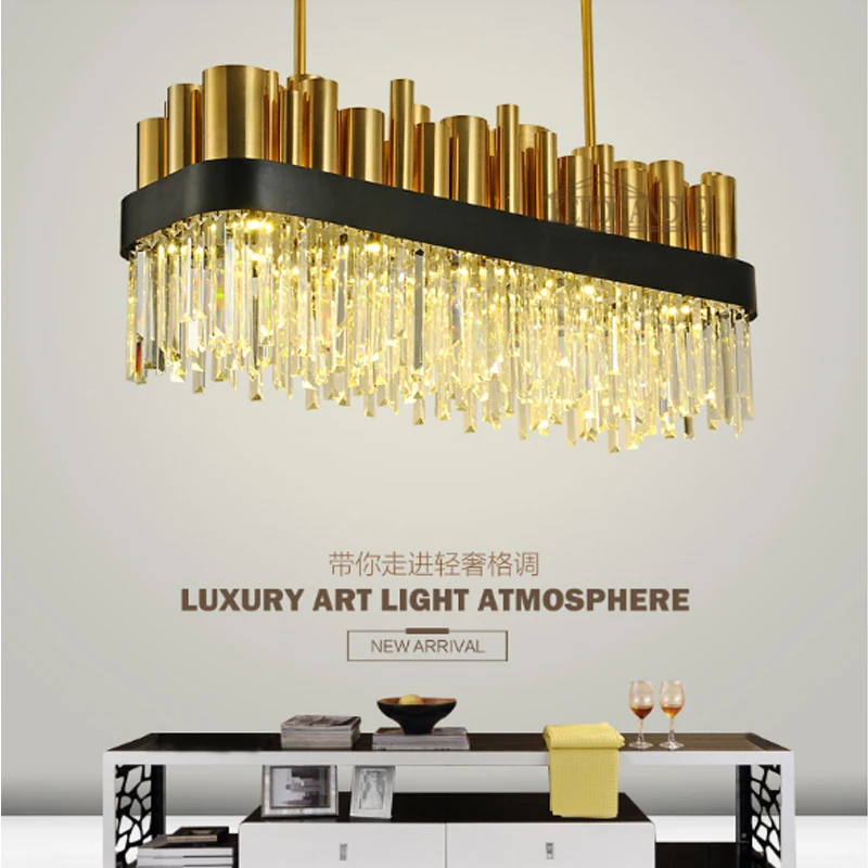 Post modern living room crystal lamp personality villa dining room pendant lamp restaurant lights Bar Club crystal lanterns
Post modern living room crystal lamp personality villa dining room pendant lamp restaurant lights Bar Club crystal lanterns